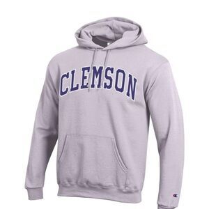 Champion Men’s/Unisex Large Lavender/Purple Clemson Hoodie